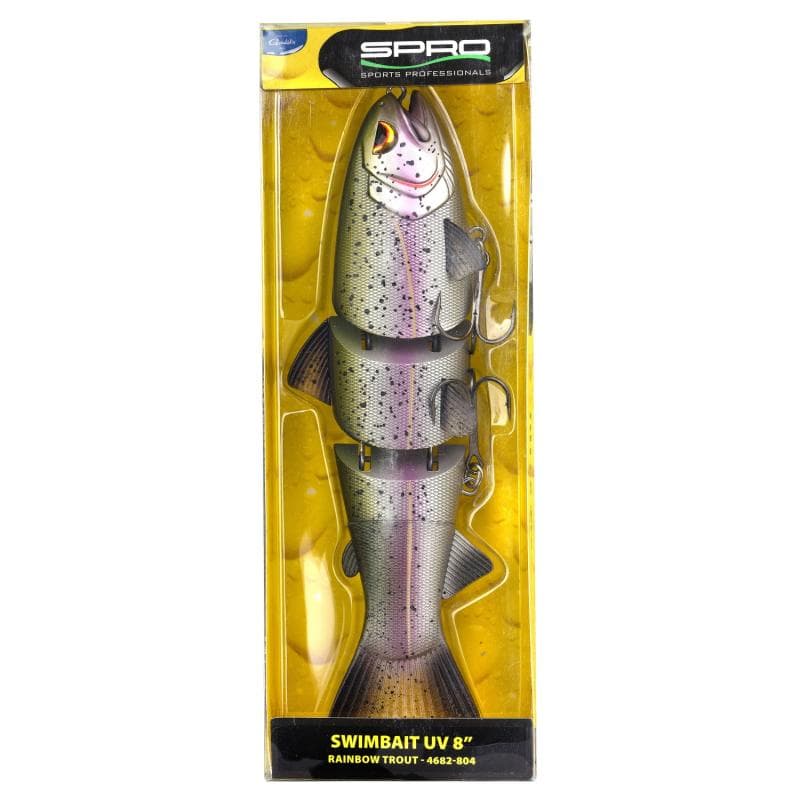 Spro Swimbait 8'' UV Slow Sinking Rainbow Trout - foto 2