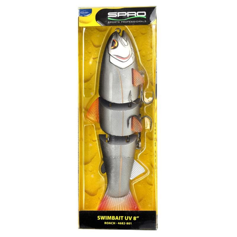 Spro Swimbait 8'' UV Slow Sinking Roach - foto 2