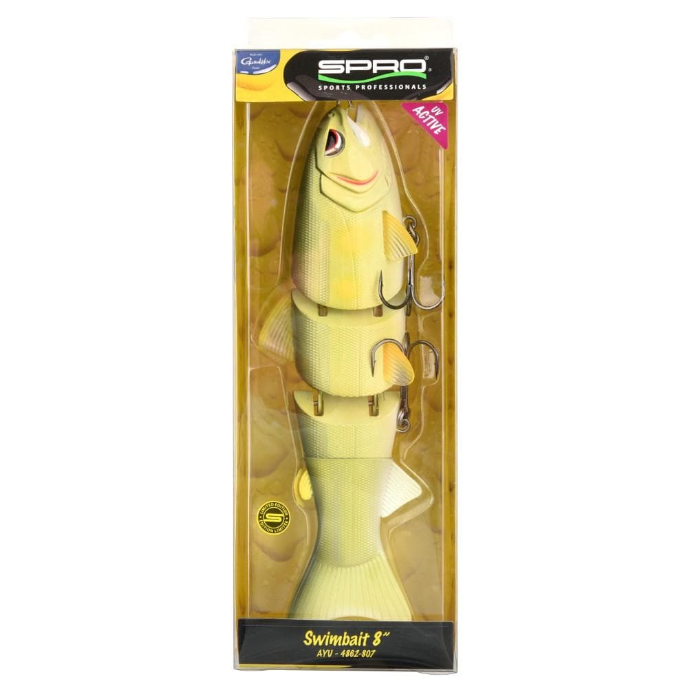 Spro Swimbait 8'' UV Slow Sinking UV Ayu - foto 2