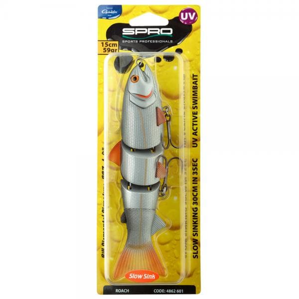 Spro Swimbait BBZ-1 6'' UV Slow Sinking Roach - foto 2