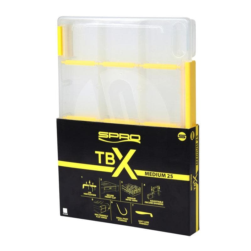 Spro Tackle Box Xtra TBX25M Clear