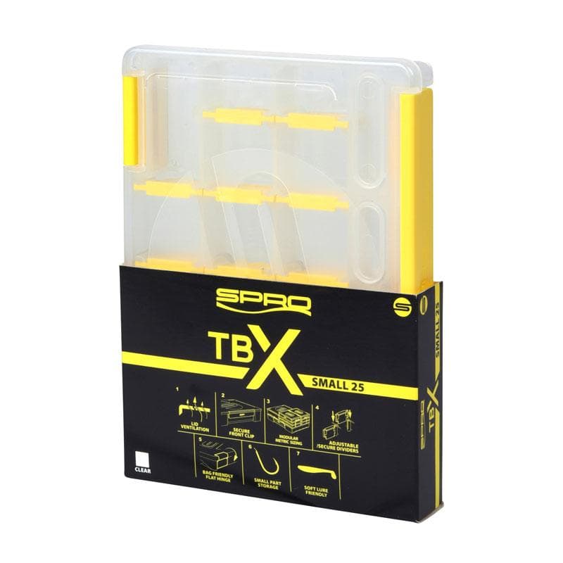 Spro Tackle Box Xtra TBX25S Clear