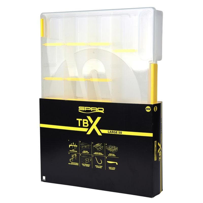 Spro Tackle Box Xtra TBX50L Clear