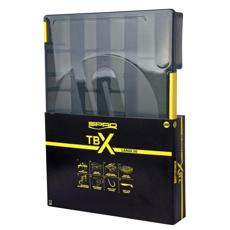 Spro Tackle Box Xtra TBX50L Dark