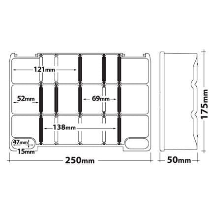 Spro Tackle Box Xtra TBX50M Clear - foto 4