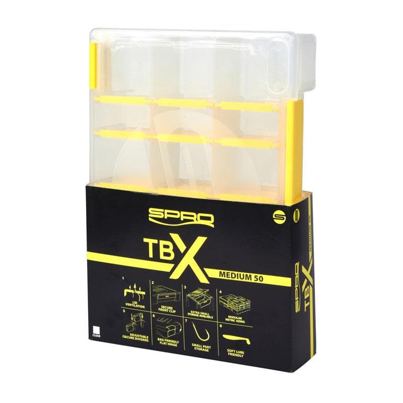 Spro Tackle Box Xtra TBX50M Clear