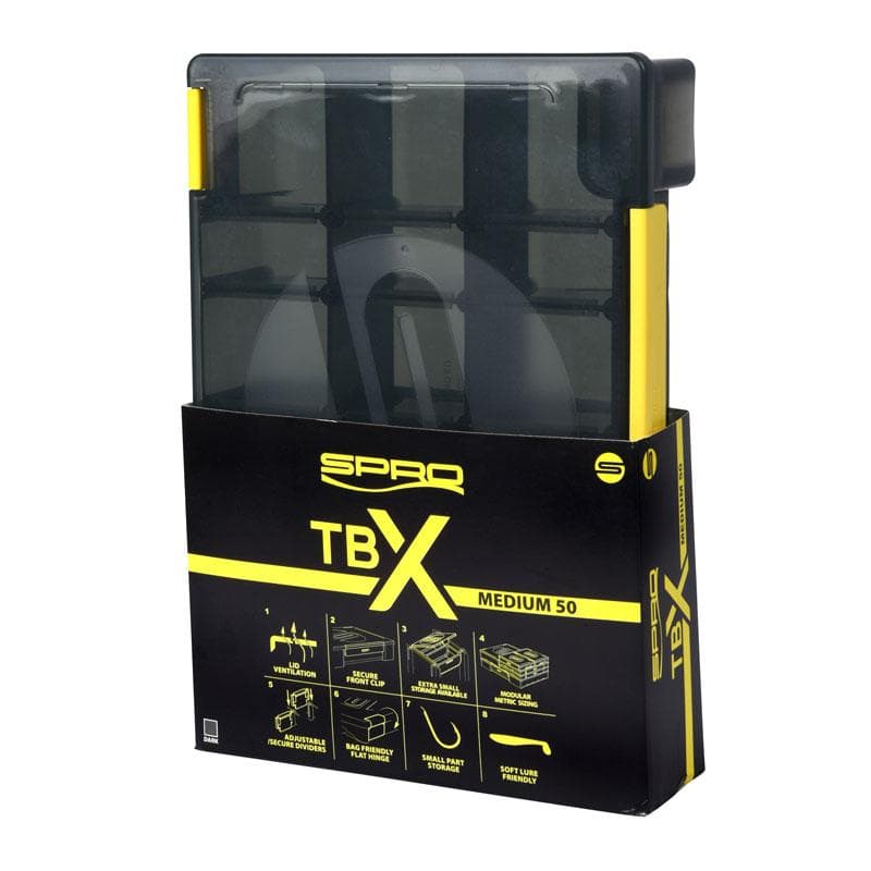 Spro Tackle Box Xtra TBX50M Dark