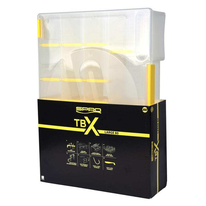 Spro Tackle Box Xtra TBX80L Clear