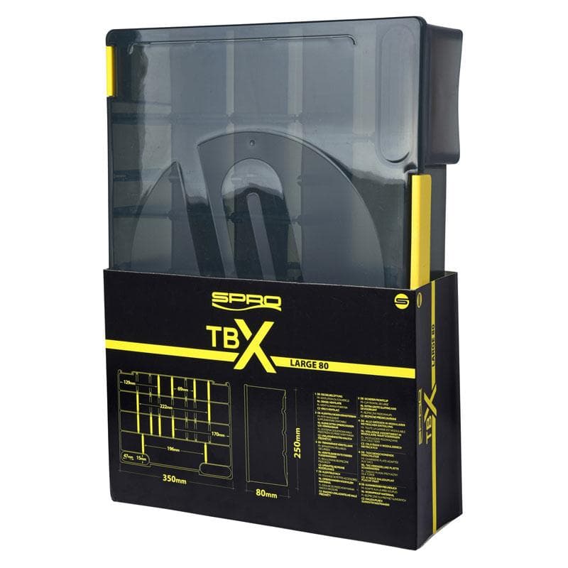 Spro Tackle Box Xtra TBX80L Dark