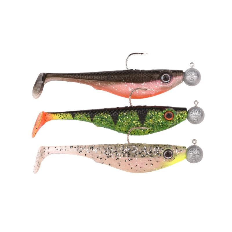 Spro The Shad To Go 8cm Salt & Pepper-UV Perch-Olive 5g