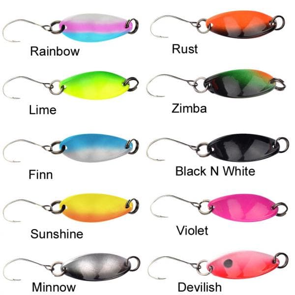 Spro Trout Master Incy Spin Spoon 2.5g Rust - foto 2