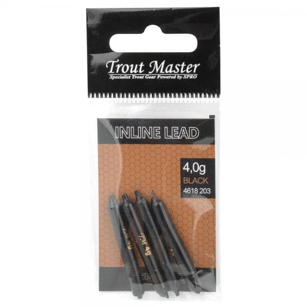 Spro Trout Master Inline Lead Black 2.0g