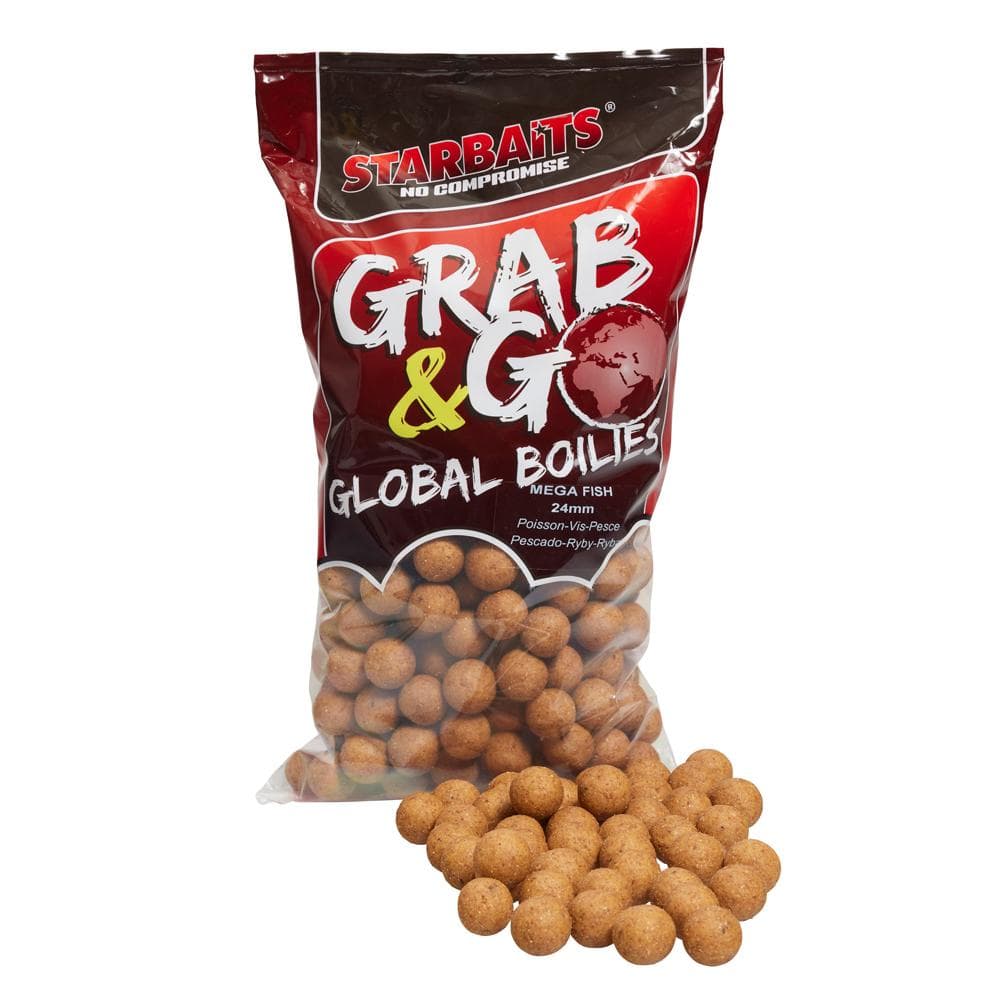 Starbaits Grab & Go Boilies Mega Fish 20mm