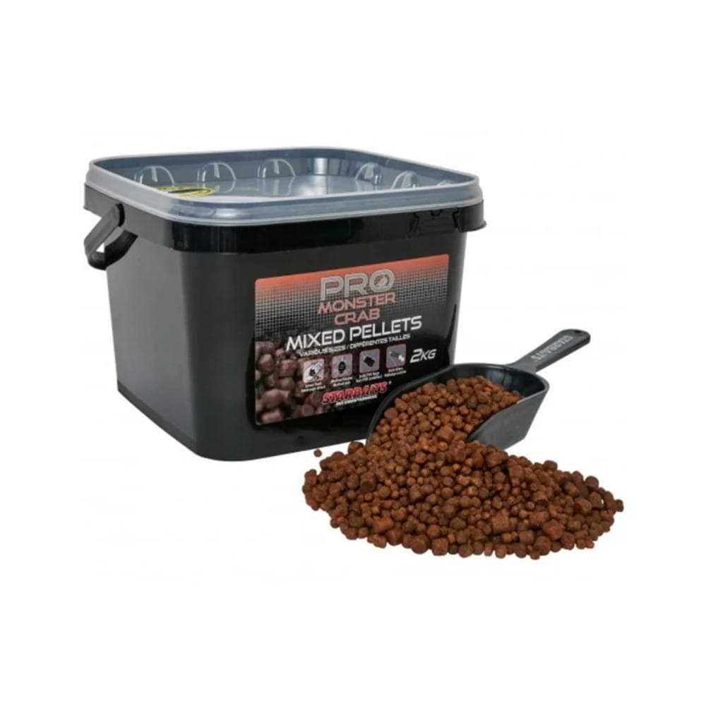 Starbaits Pro Monstercrab Pellets Mixed 2kg
