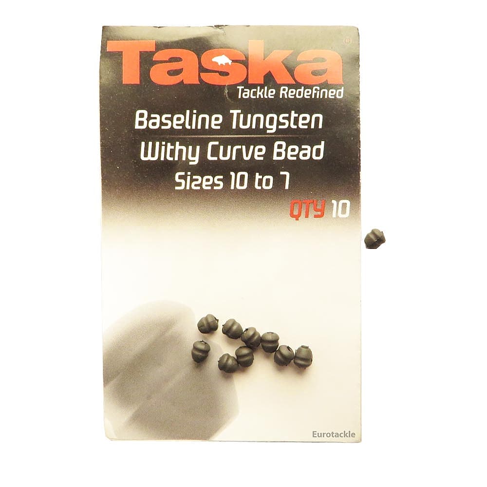 Taska Tungsten Withy Curve Bead Size 10-7