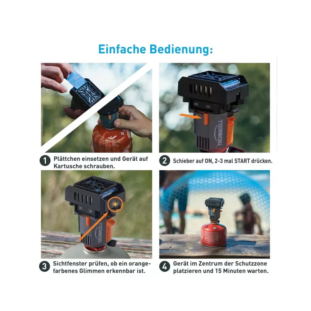 Thermacell Backpacker PT-19 - Muggen verjager (inclusief 3 viltjes) - foto 3