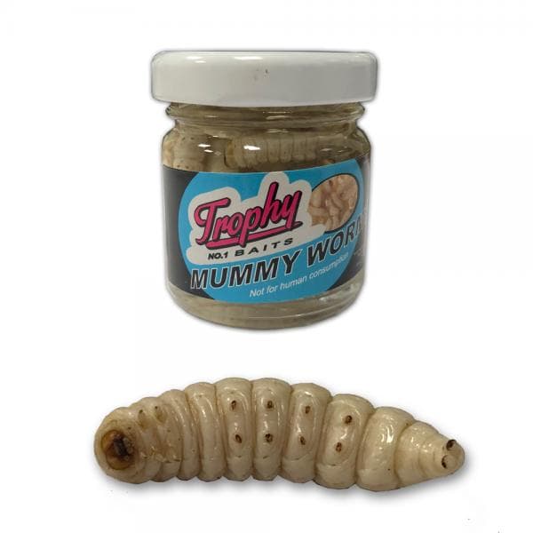 Thropy Baits Mummy Worms White