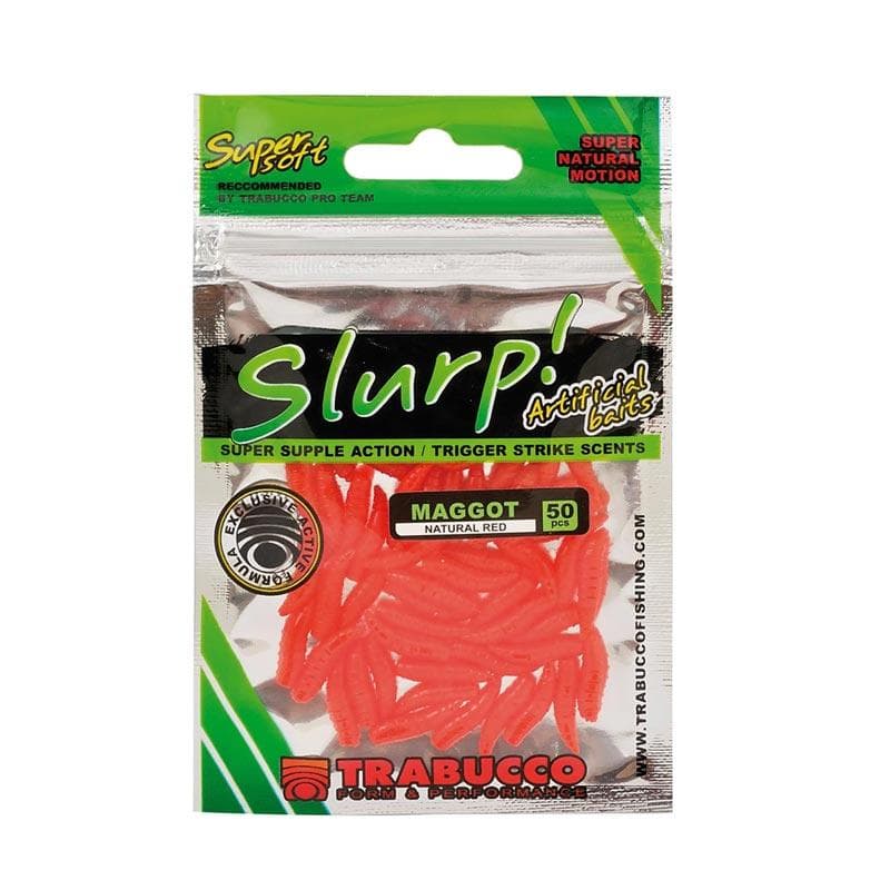 Trabucco Slurp Maggot Natural Red 50st. - foto 2