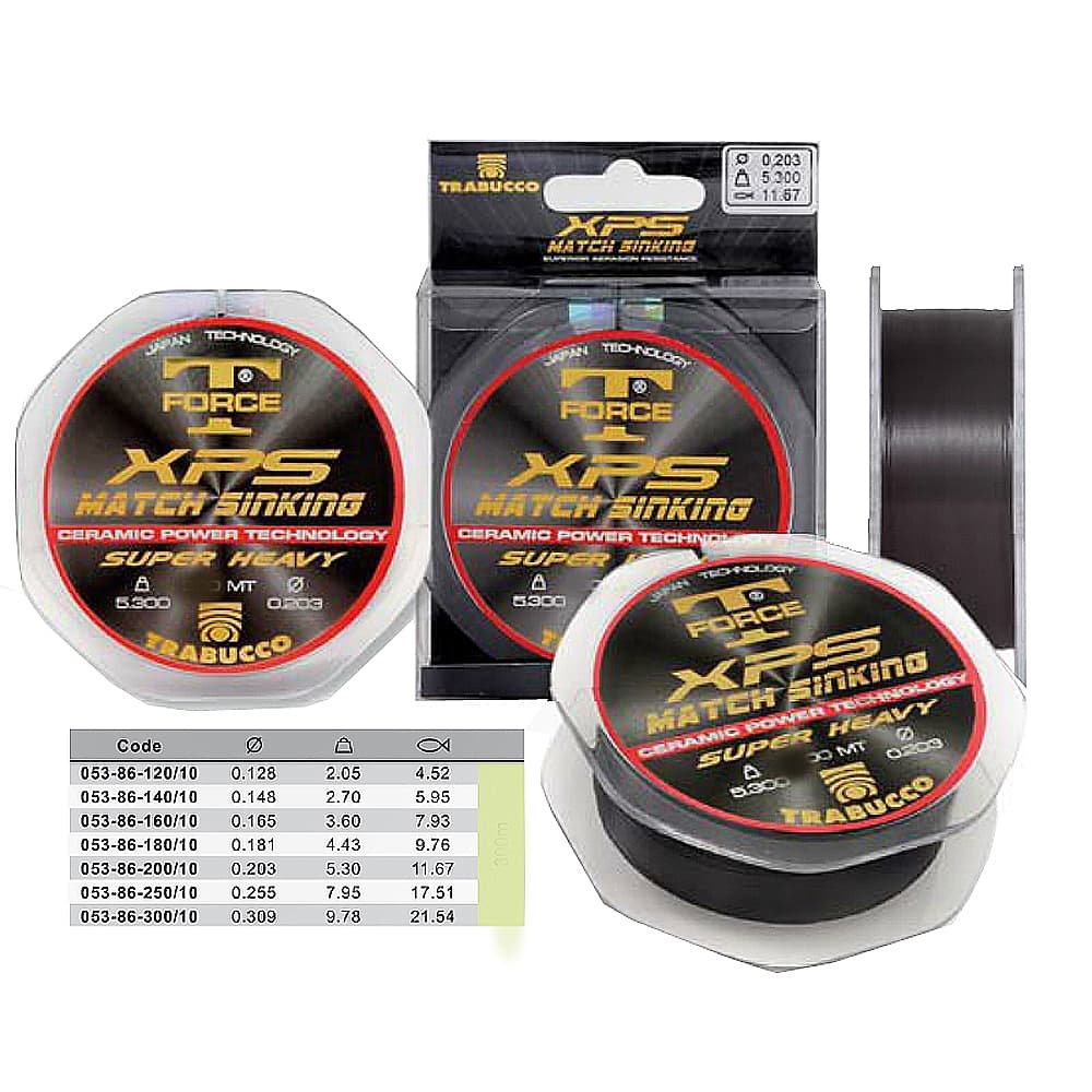 Trabucco XPS Match Sinking 0.25mm - 7,9kg 150 meter