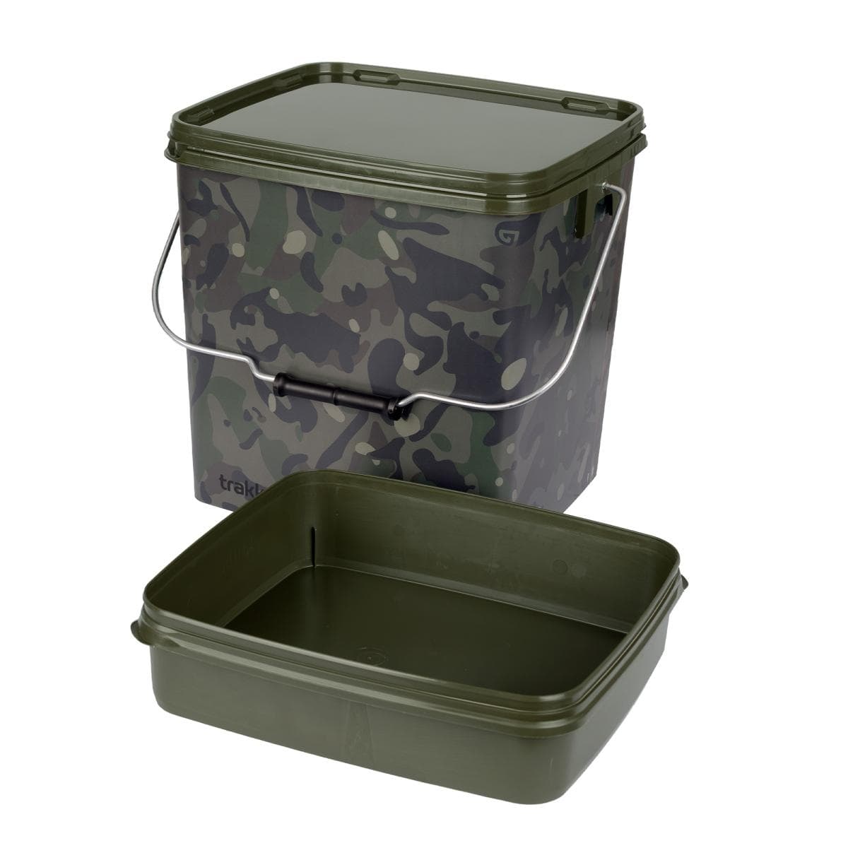 Trakker 13 Ltr Camo Square Container Incl. Tray - foto 3
