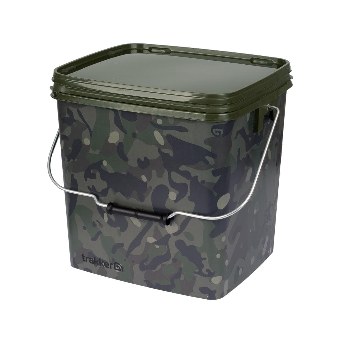 Trakker 13 Ltr Camo Square Container Incl. Tray