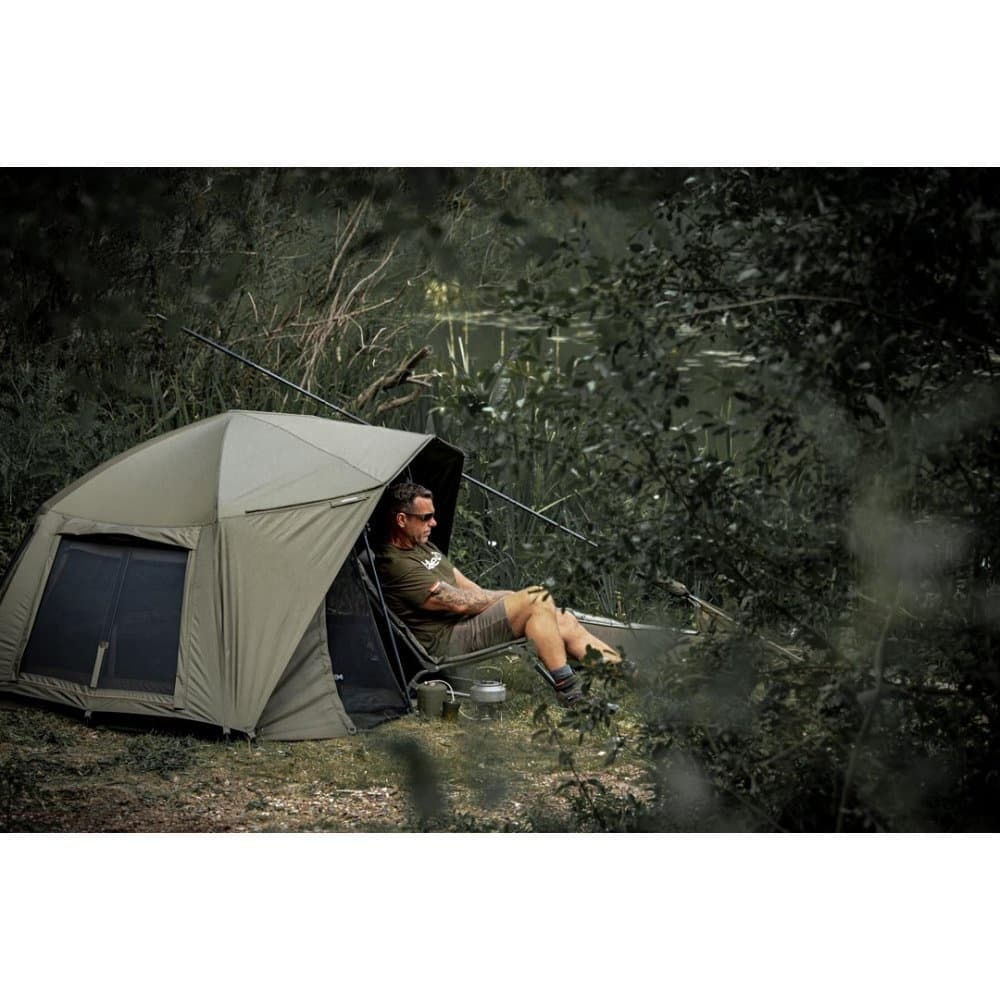 Trakker Aquatexx EV Tempest 100 Brolly Skull Cap Wrap - foto 5