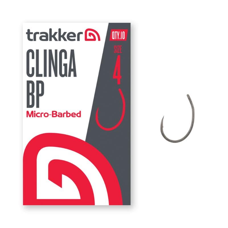 Trakker Clinga BP Hooks Size 4 Barbed
