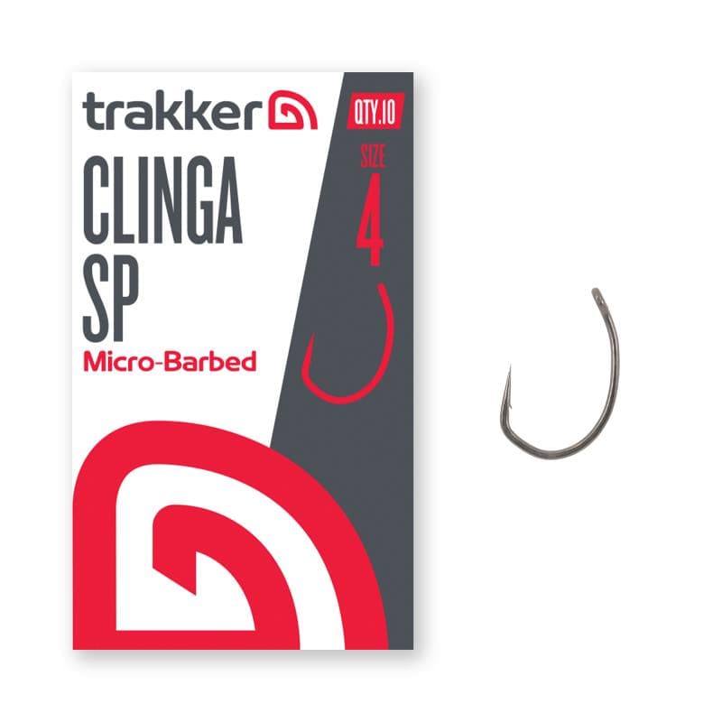 Trakker Clinga SP Hooks Size 4 Barbed