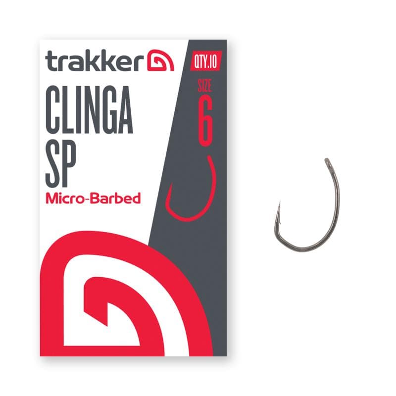 Trakker Clinga SP Hooks Size 6 Barbed