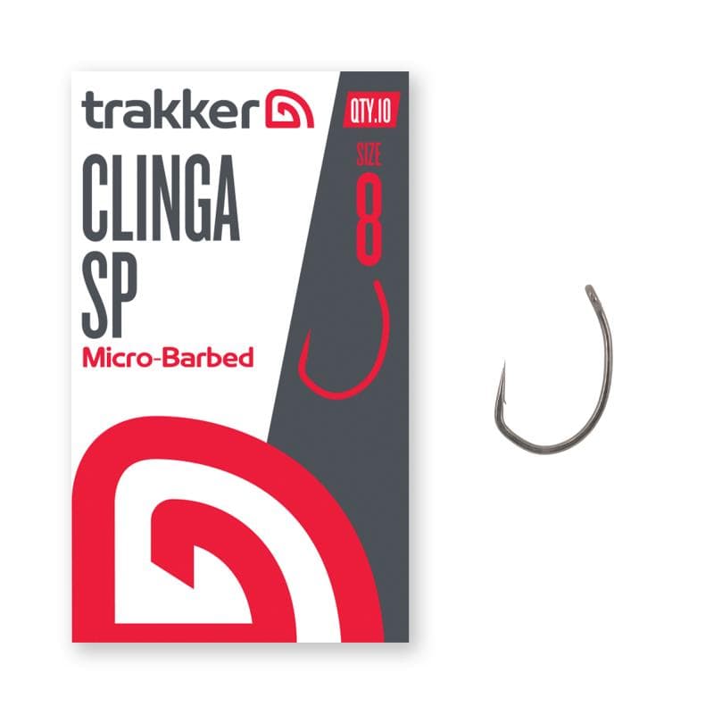 Trakker Clinga SP Hooks Size 8 Barbed