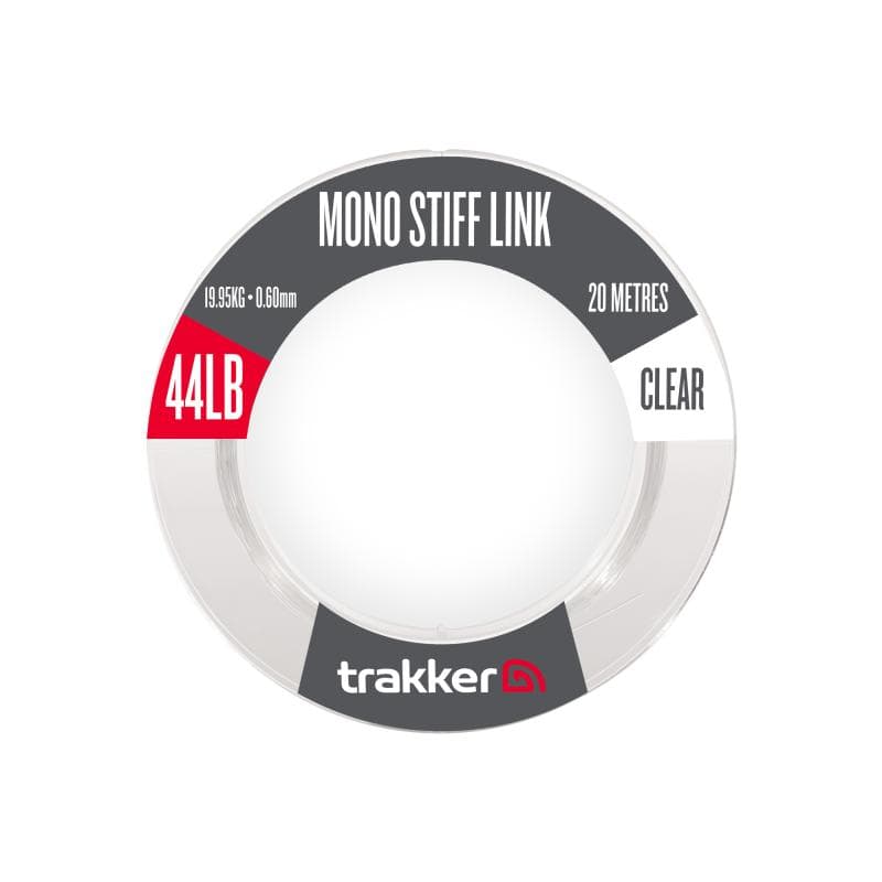 Trakker Mono Stiff Link 44lb 19.95kg 0.6mm 20m Clear