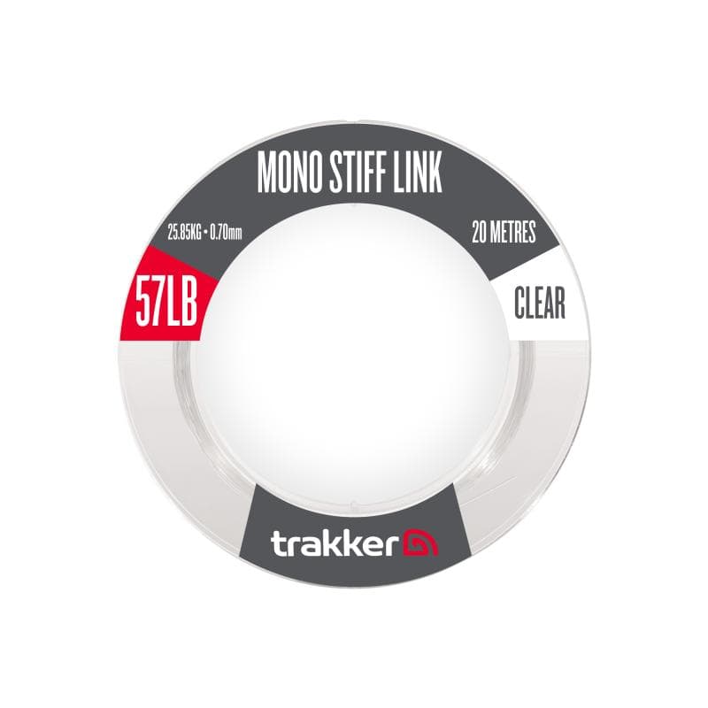 Trakker Mono Stiff Link 57lb 25.85kg 0.7mm 20m Clear