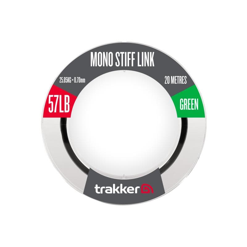 Trakker Mono Stiff Link 57lb 25.85kg 0.7mm 20m Green