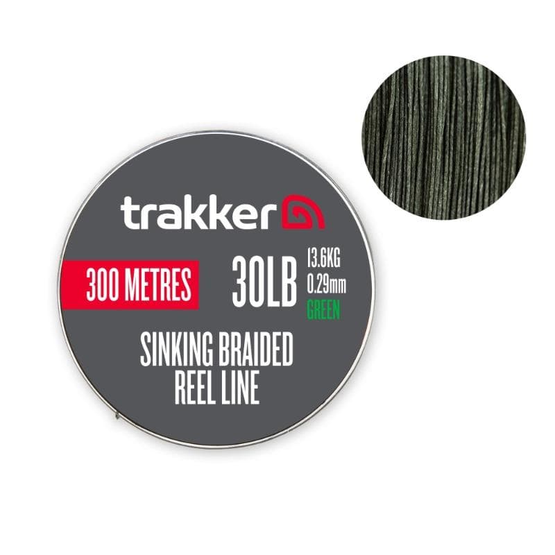 Trakker Sinking Braid Reel Line 30lb 13.6kg 0.29mm 300m - foto 2