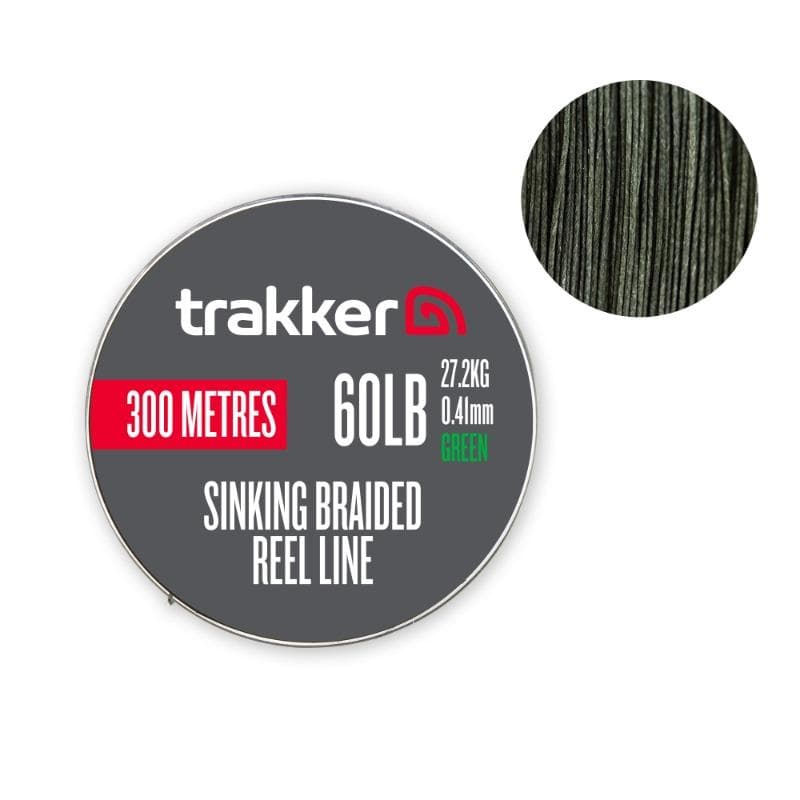 Trakker Sinking Braid Reel Line 60lb 27.2kg 0.41mm 300m - foto 2