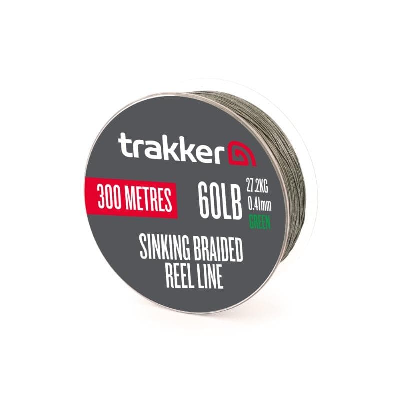 Trakker Sinking Braid Reel Line 60lb 27.2kg 0.41mm 300m