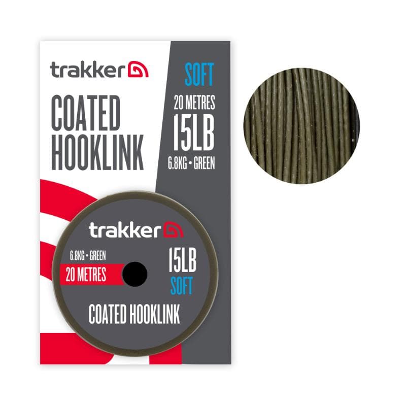 Trakker Soft Coated Hooklink 15lb 6.8kg 20m