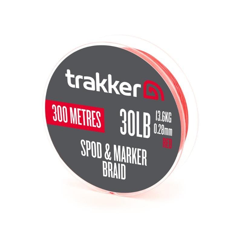 Trakker Spod Marker Braid 30lb 13.6kg 0.28mm 300m Red