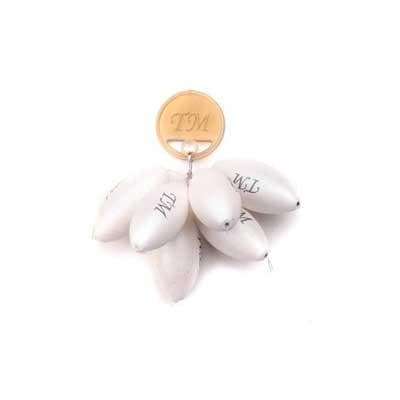 Trout Master Rugby Pilots White 16 x 32mm 6 st.