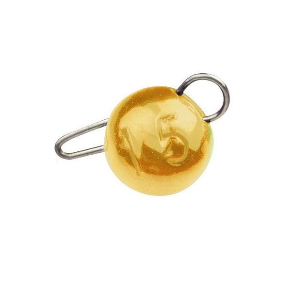 Trout Master Tungsten Bottom Jigs Gold 2.0g 3st. - foto 2