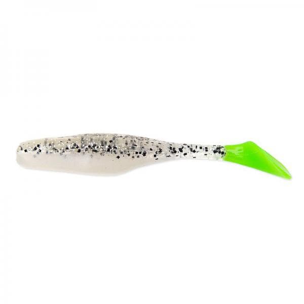 Walleye Assassin Turbo 4'' S&P Silv. Ph Chartreuse Tail