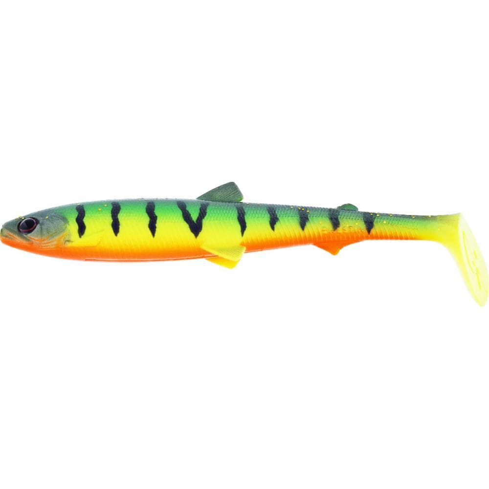 Westin BullTeez Shadtail 9.5cm 7g Tiger Perch 2Pcs