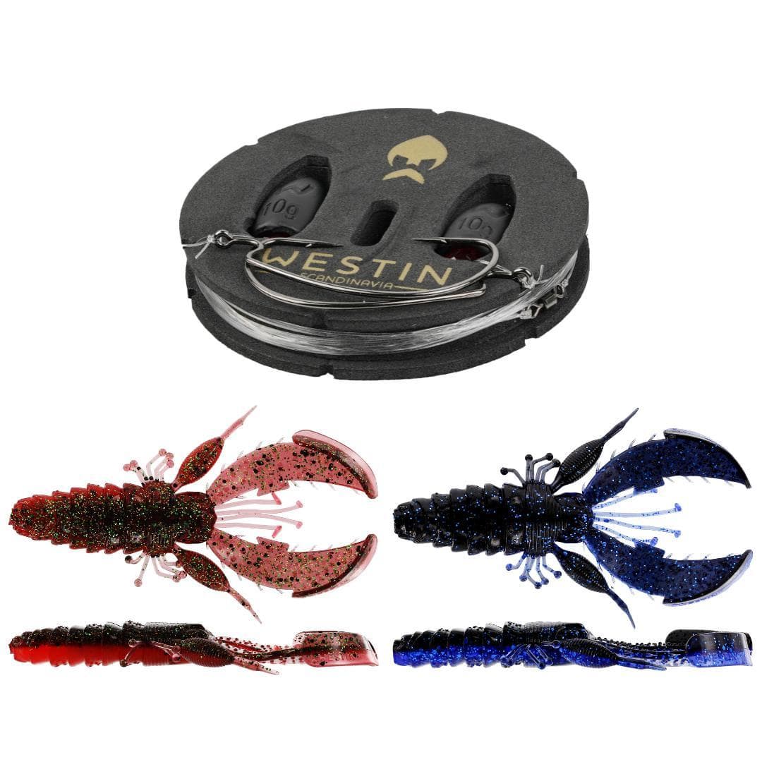 Westin Carolina Perch Rig Kit 10g #2 70cm 0.34mm 0.26mm Clear Water Mix