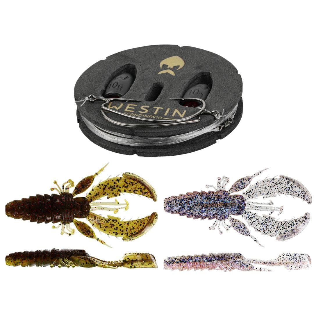 Westin Carolina Perch Rig Kit 14g #2 70cm 0.34mm 0.26mm Dark Water Mix