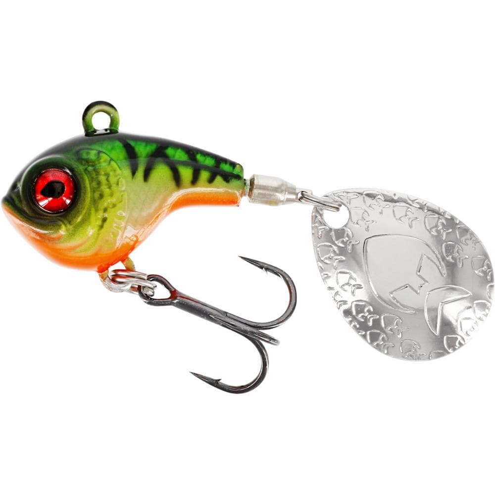 Westin DropBite Spin Tail Jig 2.6cm 8g Sinking Firetiger