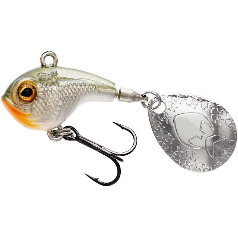 Westin DropBite Spin Tail Jig 12g Sinking Clear Olive