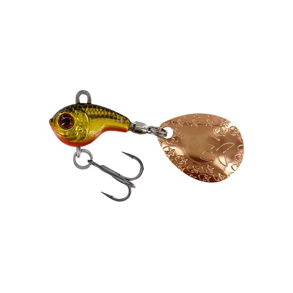 Westin DropBite Tungsten Spin Tail Jig 1.8cm 9g Gold Rush