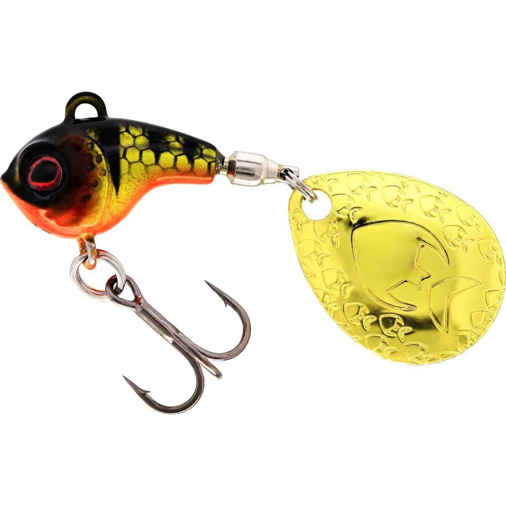 Westin DropBite Tungsten Spin Tail Jig 2cm 13g Bling Perch