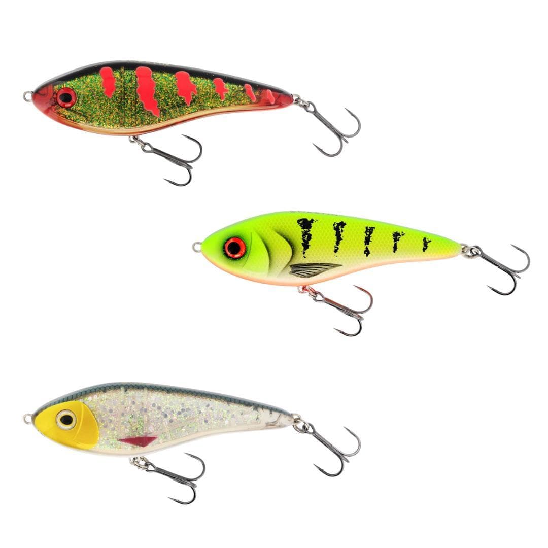 Westin Jerk 14cm 65g Sinking Firetiger Rudd - foto 2