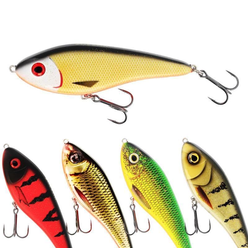 Westin Jerk 14cm 65g Sinking Firetiger Rudd